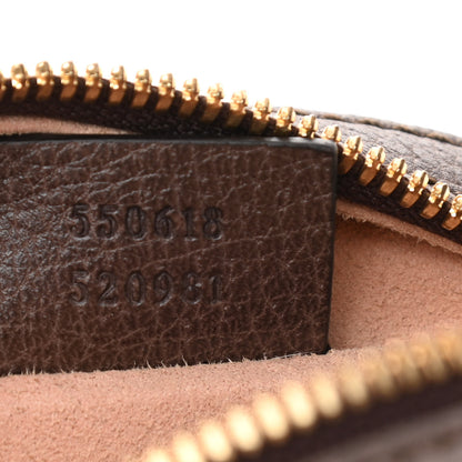 Gucci GG Supreme Monogram Web Mini Ophidia Round Shoulder Bag Brown 7 of 10