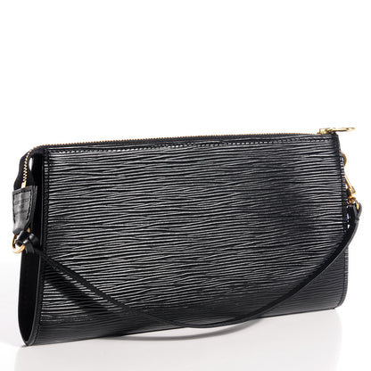 Louis Vuitton Epi Pochette Accessories 24 Black 3 of 7
