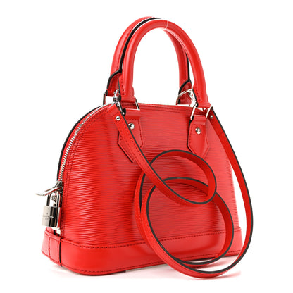 Louis Vuitton Epi Alma BB Coquelicot 3 of 9