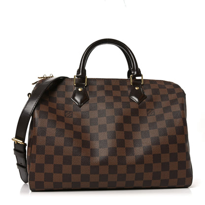 Louis Vuitton Damier Ebene Speedy Bandouliere 30 1 of 10