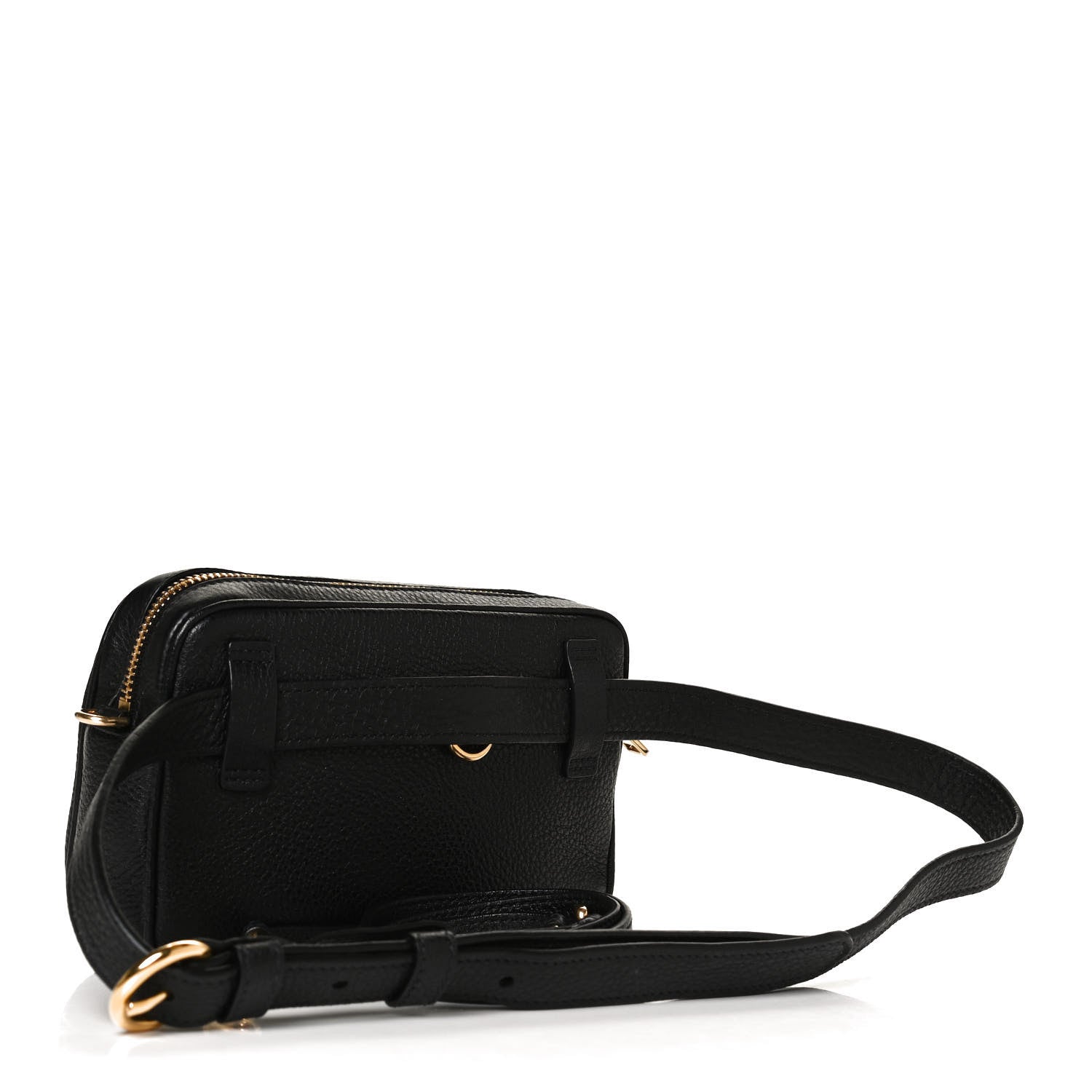 Prada Vitello Daino Belt Bag Black 3 of 15