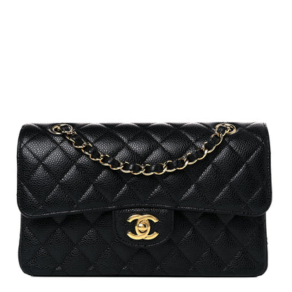 Chanel Caviar Quilted Small Double Flap Black 1 of 10