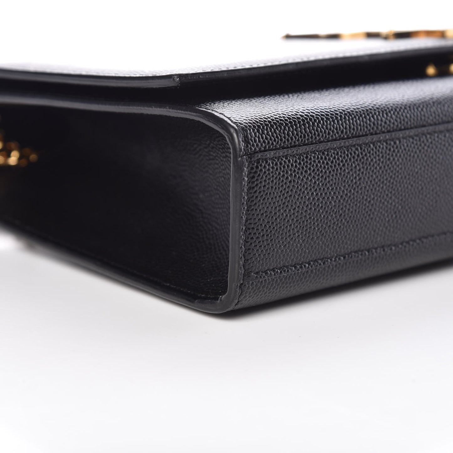 Grain De Poudre Medium Classic Monogram Kate Satchel Black