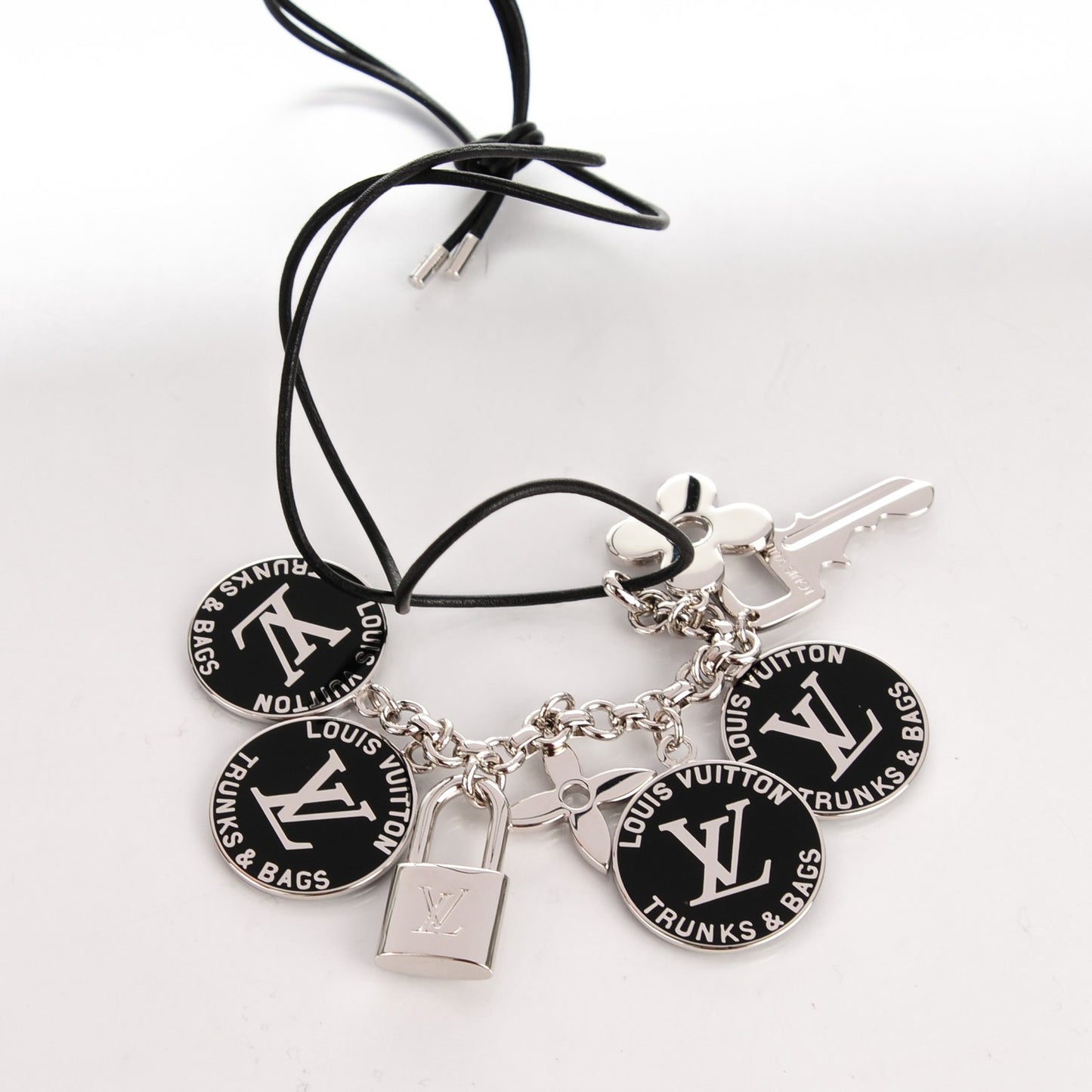 Trunks and Bags Breloques Necklace Black