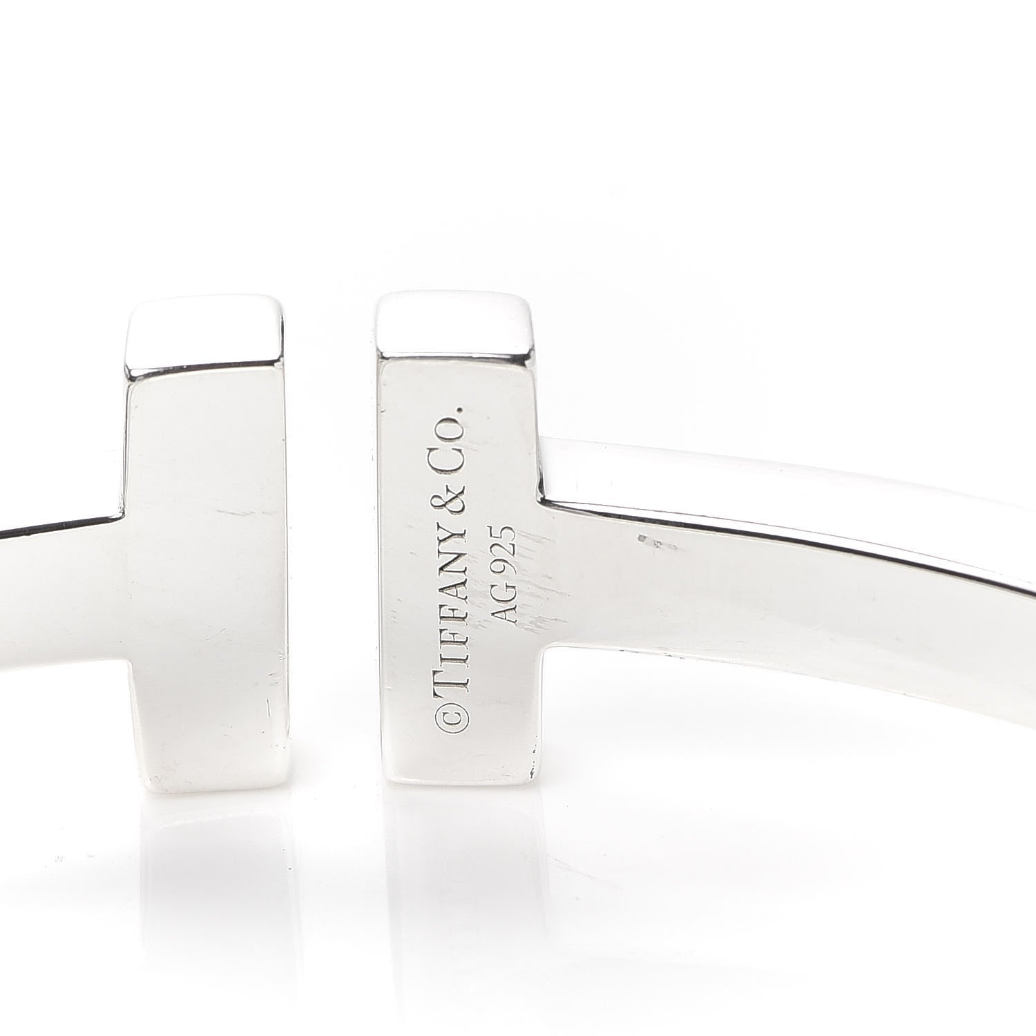 Tiffany Sterling Silver T Square Bracelet 4 of 4
