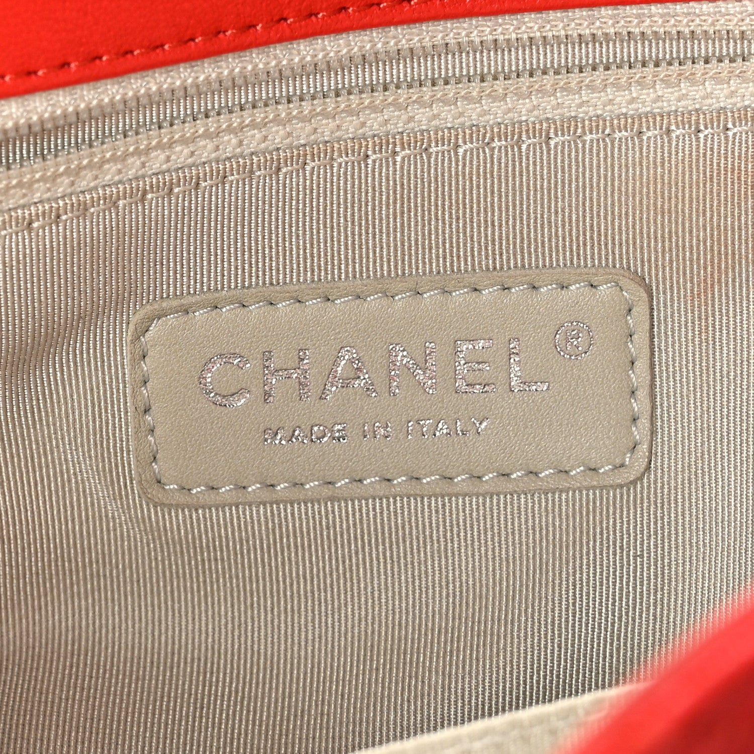 Chanel Washed Lambskin Quilted Maxi Chain Around Flap Red 6 of 9