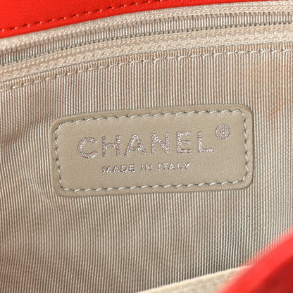 Chanel Washed Lambskin Quilted Maxi Chain Around Flap Red 6 of 9