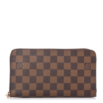 Louis Vuitton Damier Ebene Zippy Organizer Wallet 1 of 10