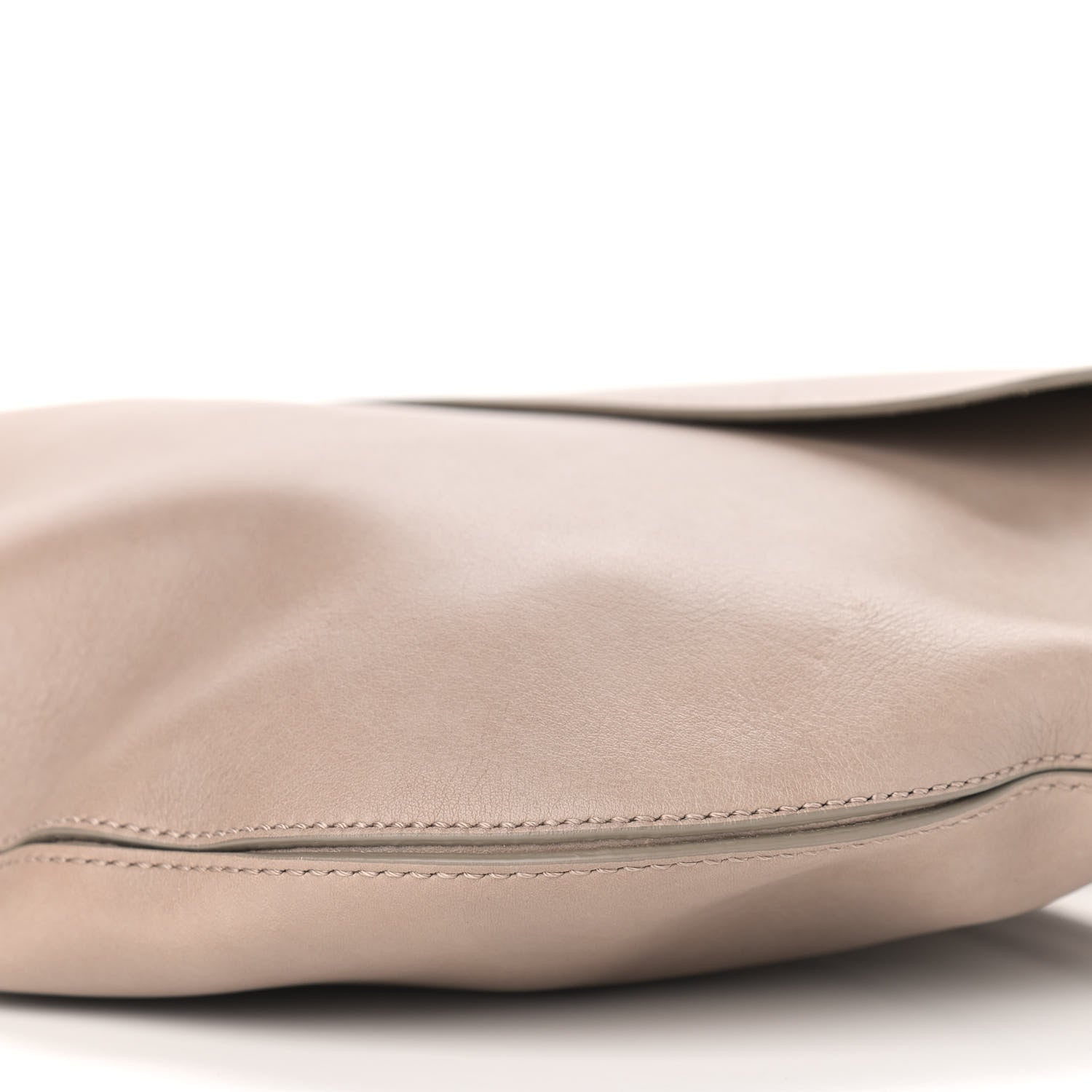 Chloe Grain Calfskin Kiss Hobo Motty Grey 6 of 9