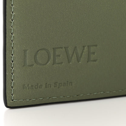 Loewe Grained Calfskin Anagram Trifold Wallet Anthracite Ghost 6 of 10
