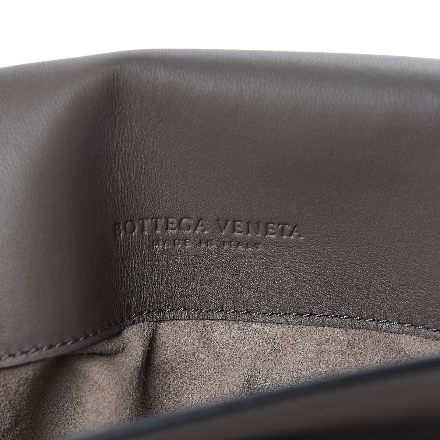 Nappa Intrecciato BV Luna Shoulder Bag New Steel