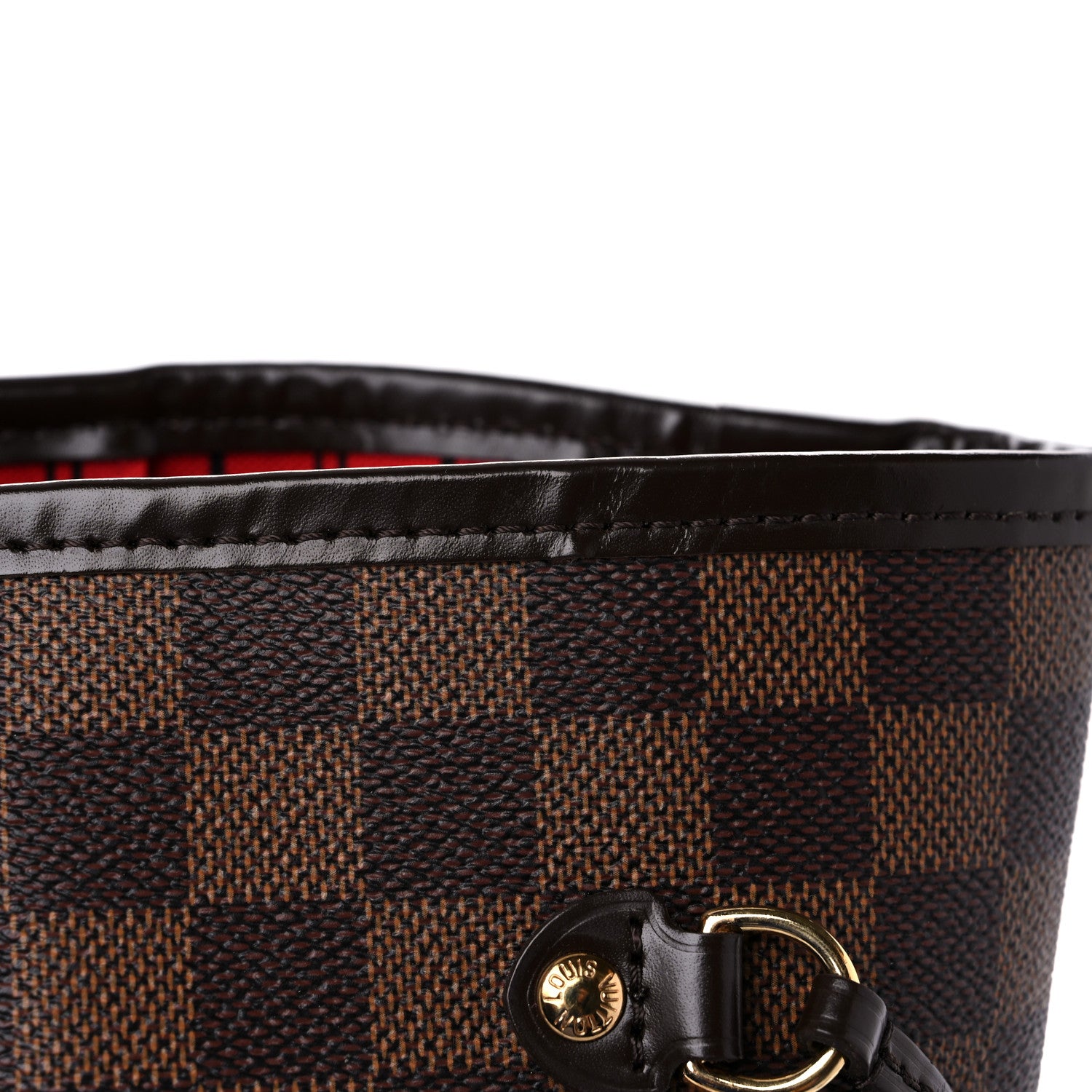 Louis Vuitton Damier Ebene Neverfull MM 18 of 19