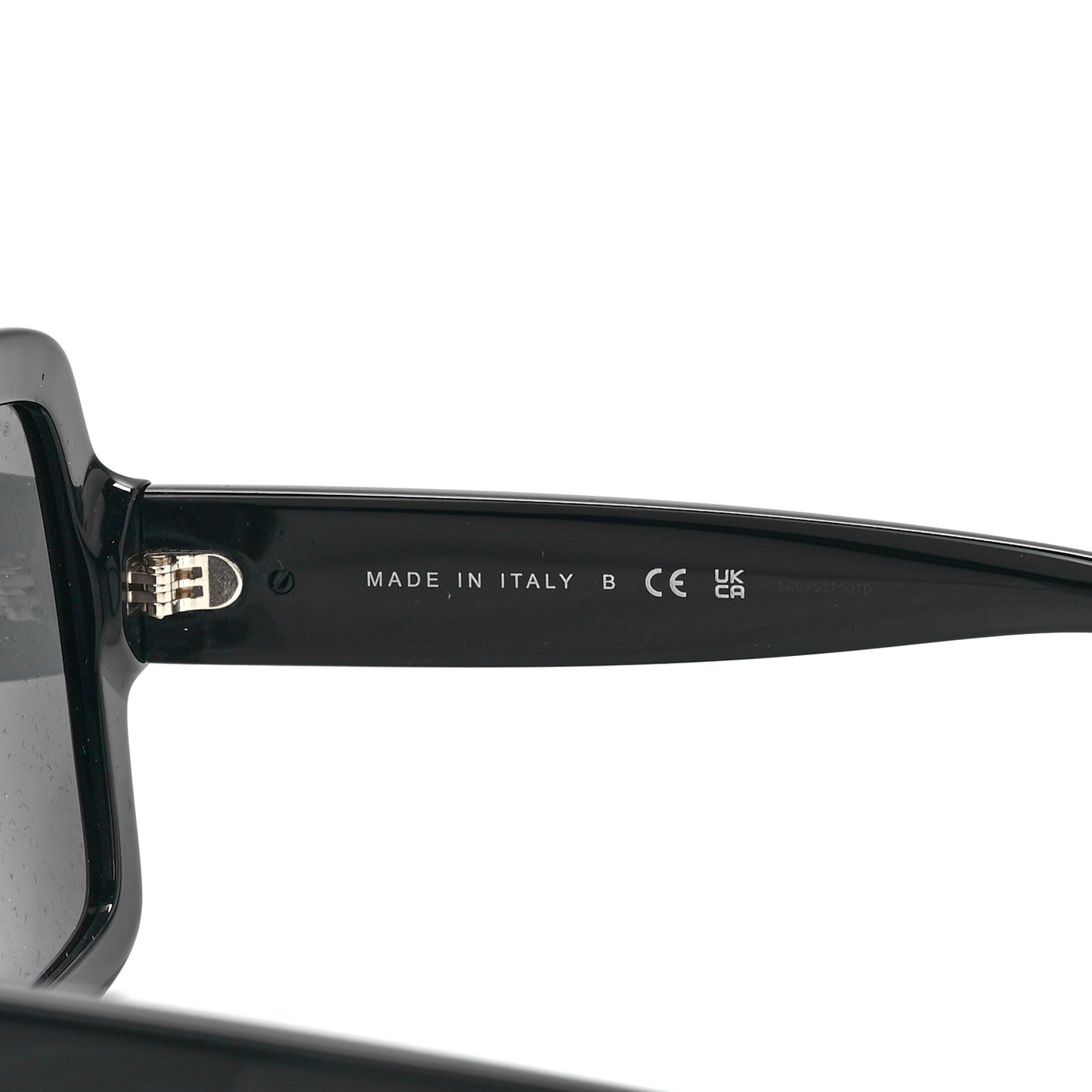 Acetate Square Heart Sunglasses 5479 Black