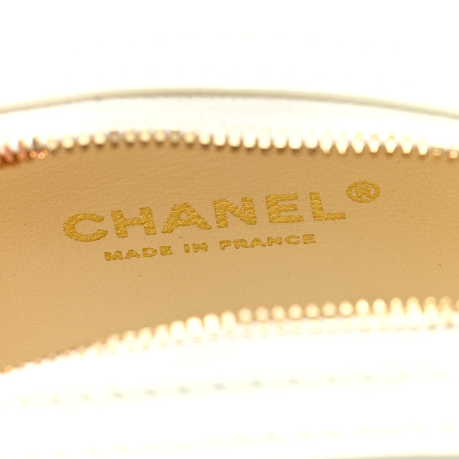 Chanel Embroidered Lambskin Chevron Quilted La Pausa Evening Bag White 6 of 9