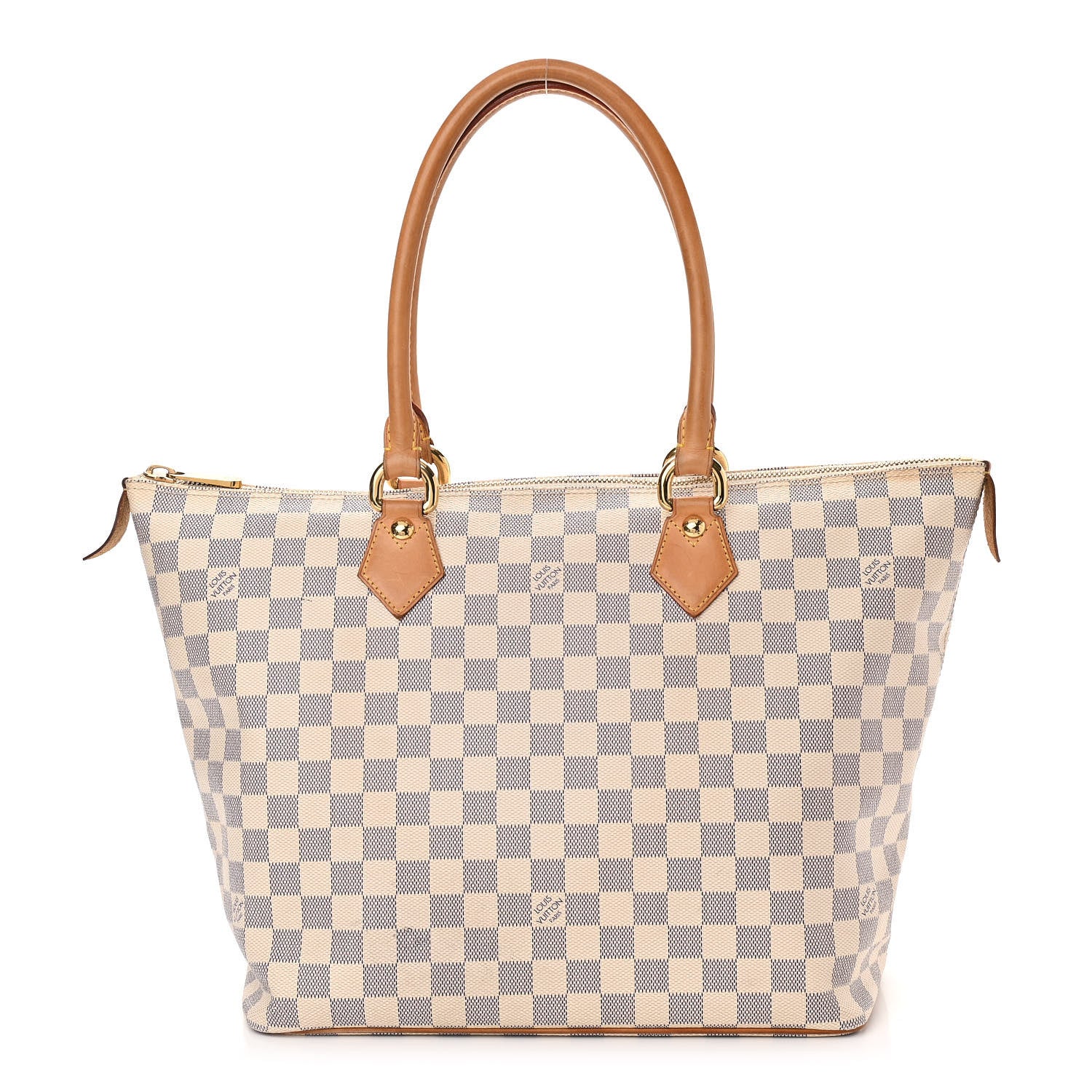 Louis Vuitton Damier Azur Saleya MM 1 of 10