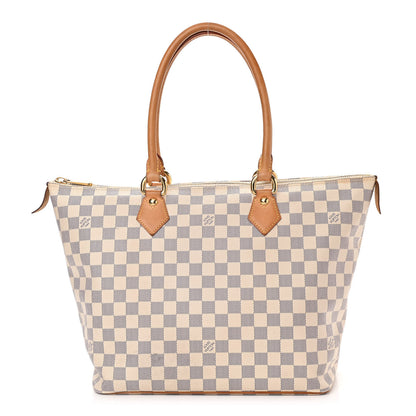 Louis Vuitton Damier Azur Saleya MM 1 of 10