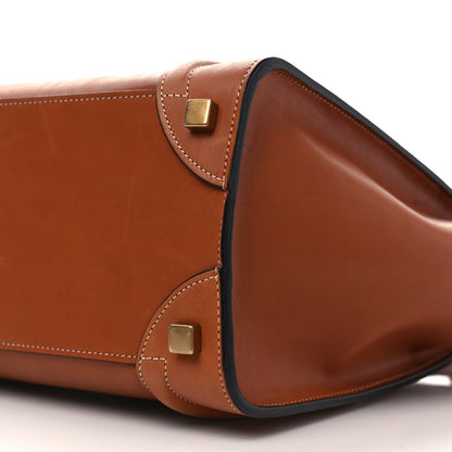 Celine Natural Calfskin Micro Luggage Tan 9 of 11