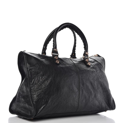 Balenciaga Agneau Giant 12 Rose Gold Hardware Work Black 3 of 8