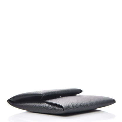 Hermes Epsom Bastia Coin Purse Black 4 of 7