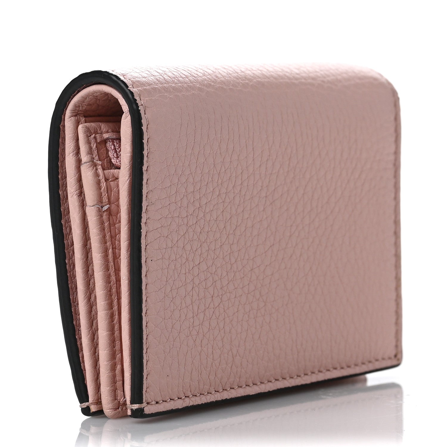 Gucci Cellarius Calfskin Blind for Love Animalier Card Case Perfect Pink 3 of 7
