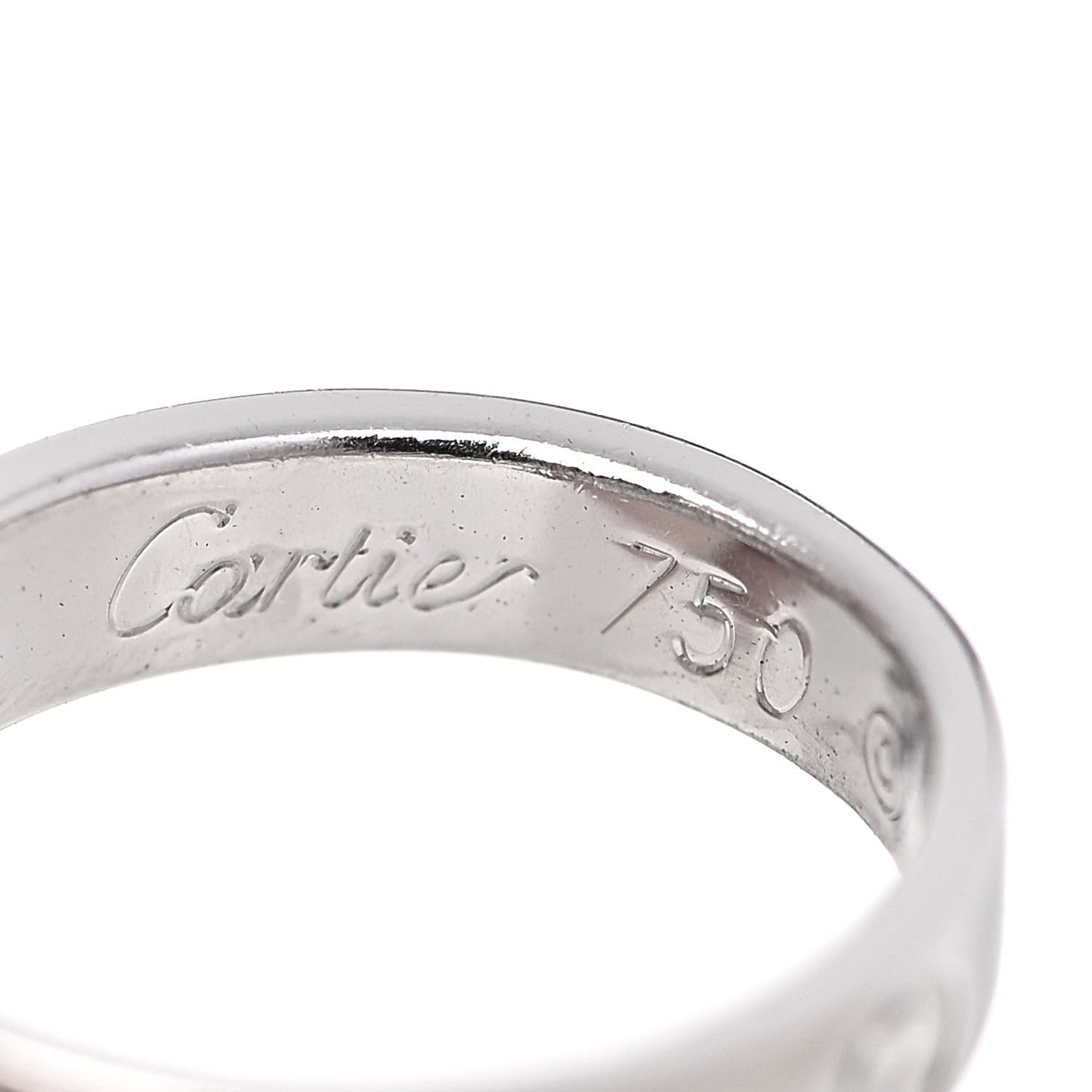 18K White Gold Interlocking LOVE Bracelet