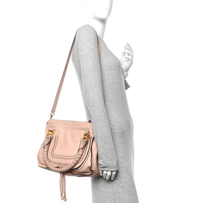 Chloe Calfskin Medium Marcie Satchel Blush Nude 2 of 9