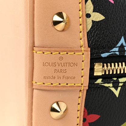 Louis Vuitton Monogram Multicolor Alma Black 6 of 17