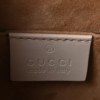 Gucci Calfskin Mini Sylvie Chain Shoulder Bag White 6 of 10