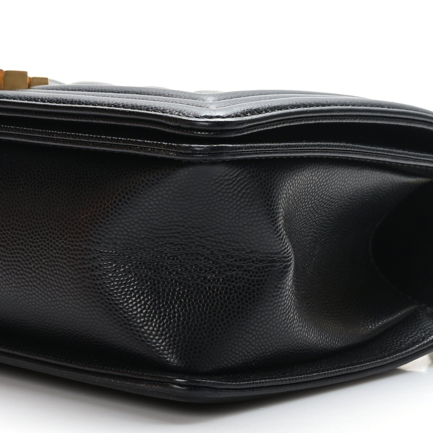 Chanel Caviar Quilted Medium Boy Flap Black 9 of 10