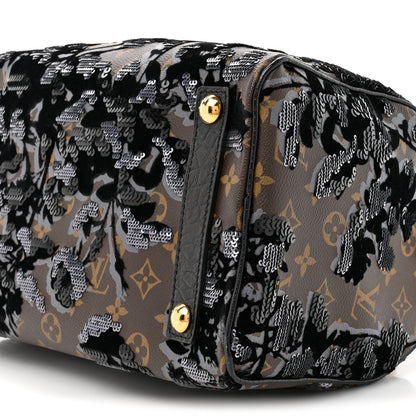 Louis Vuitton Monogram Fleur De Jais Sequins Speedy 30 8 of 11