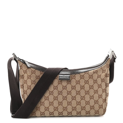 Gucci Monogram Shoulder Bag Dark Brown 1 of 10
