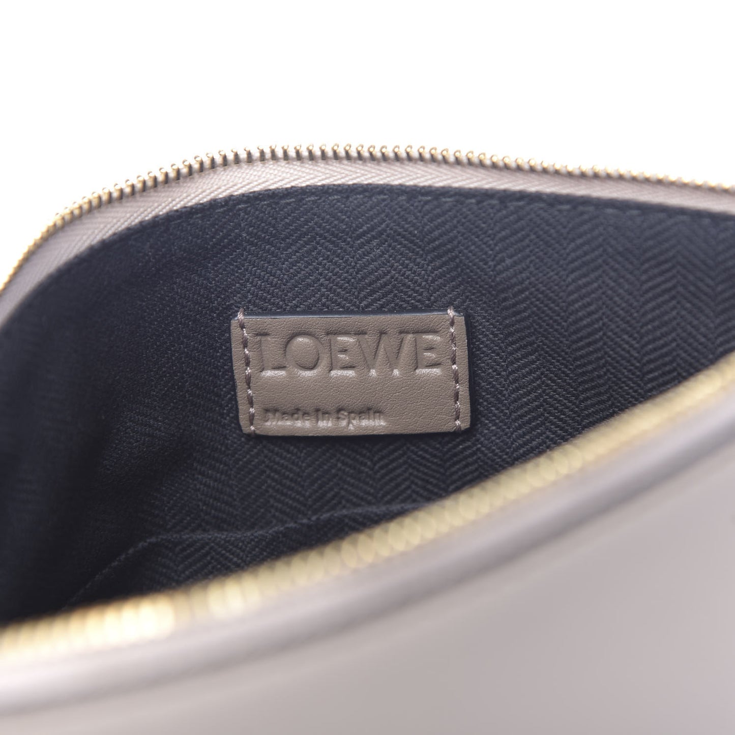 Calfskin Mini Puzzle Bag Mink Taupe