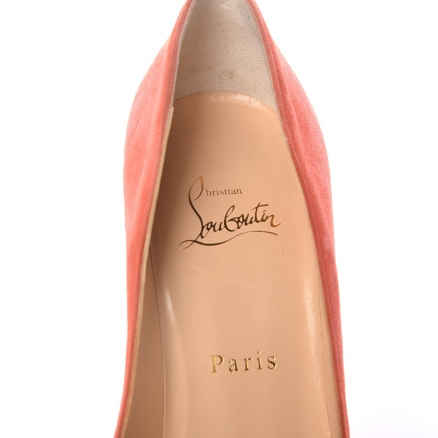 Christian Louboutin Veau Velours Pigalle Follies 100 Pumps 37.5 Charlotte 7 of 8