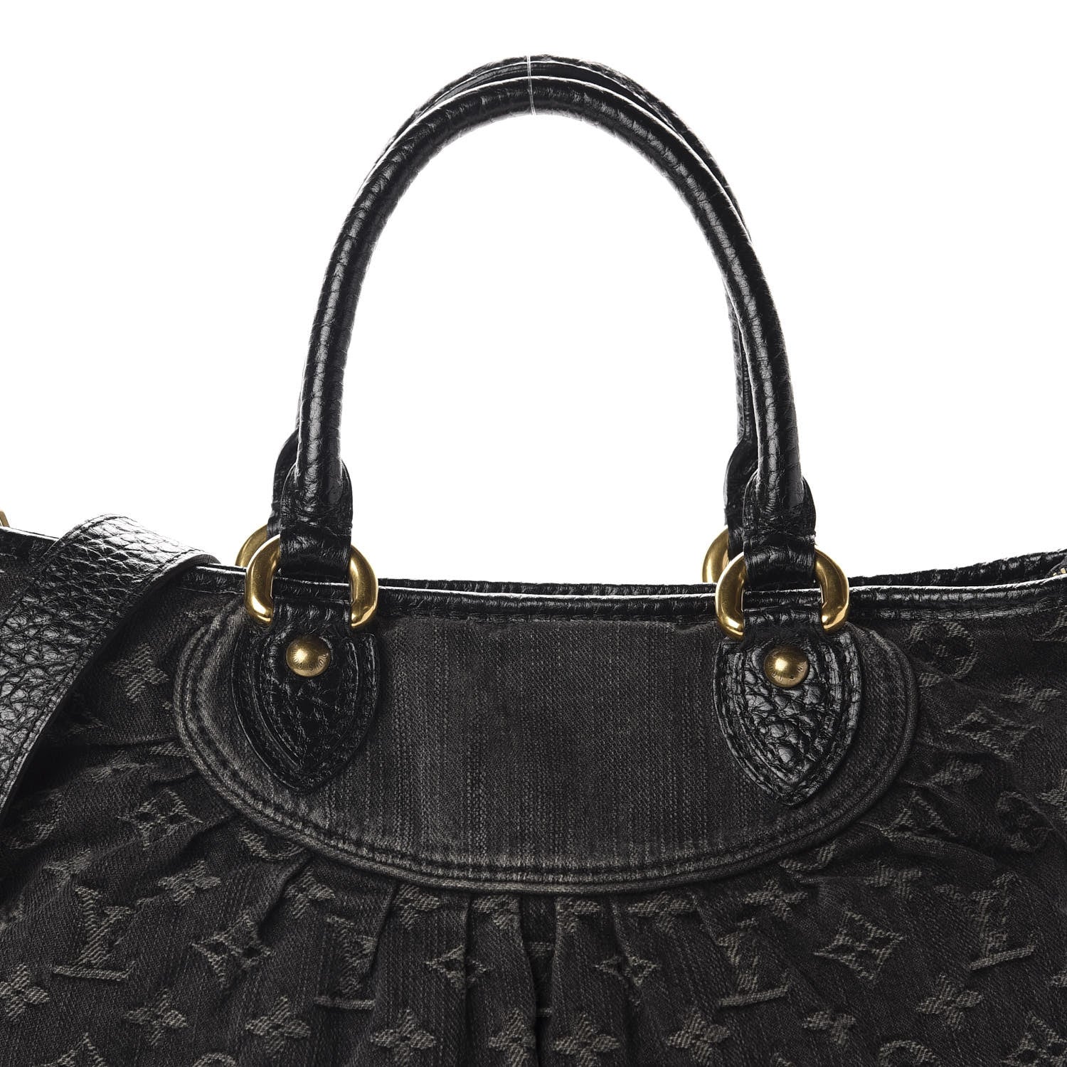 Louis Vuitton Denim Neo Cabby GM Black 11 of 11