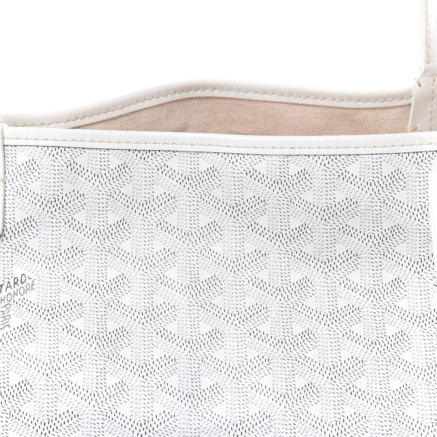 Goyard Goyardine Saint Louis GM White 8 of 10