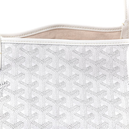 Goyard Goyardine Saint Louis GM White 8 of 10
