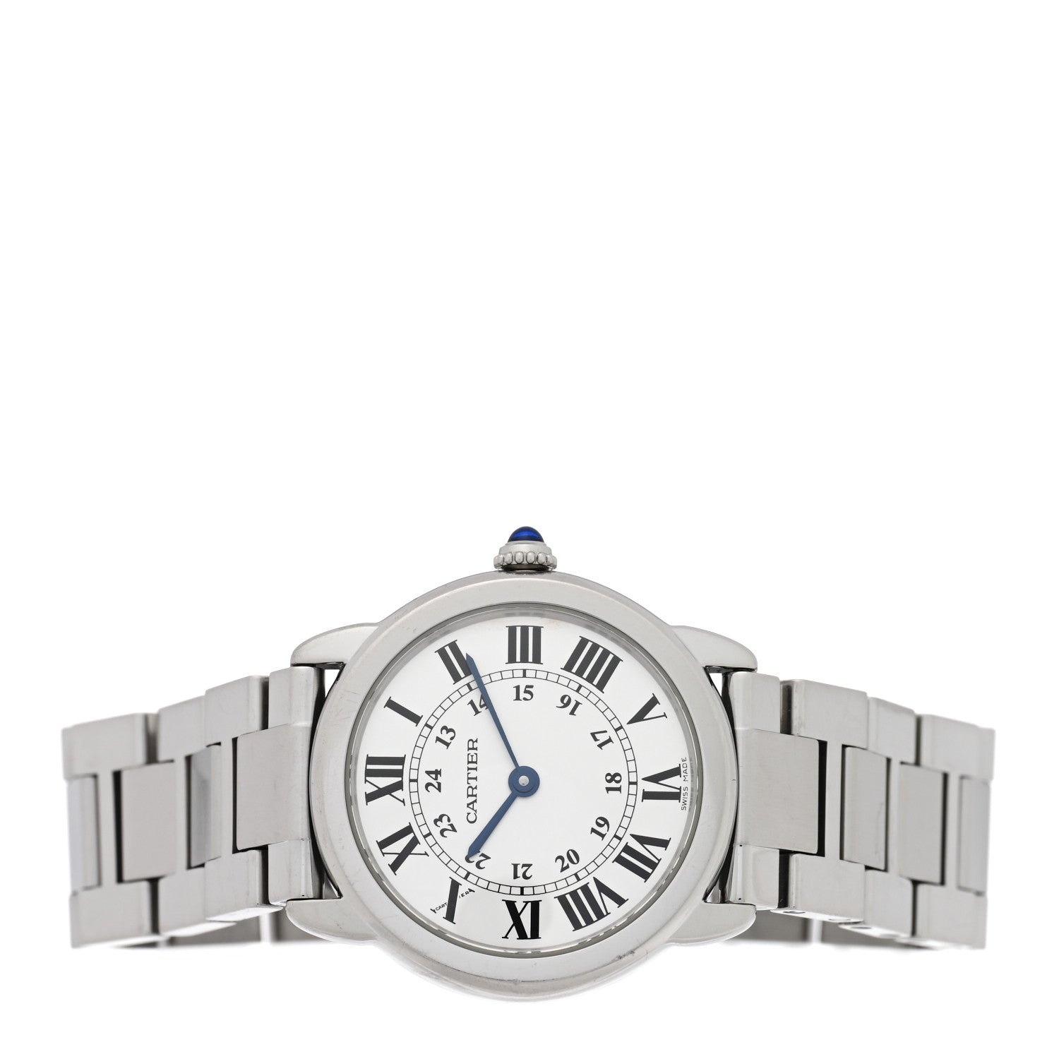 Cartier Stainless Steel 29mm Ronde Solo Quartz Watch 2 of 4