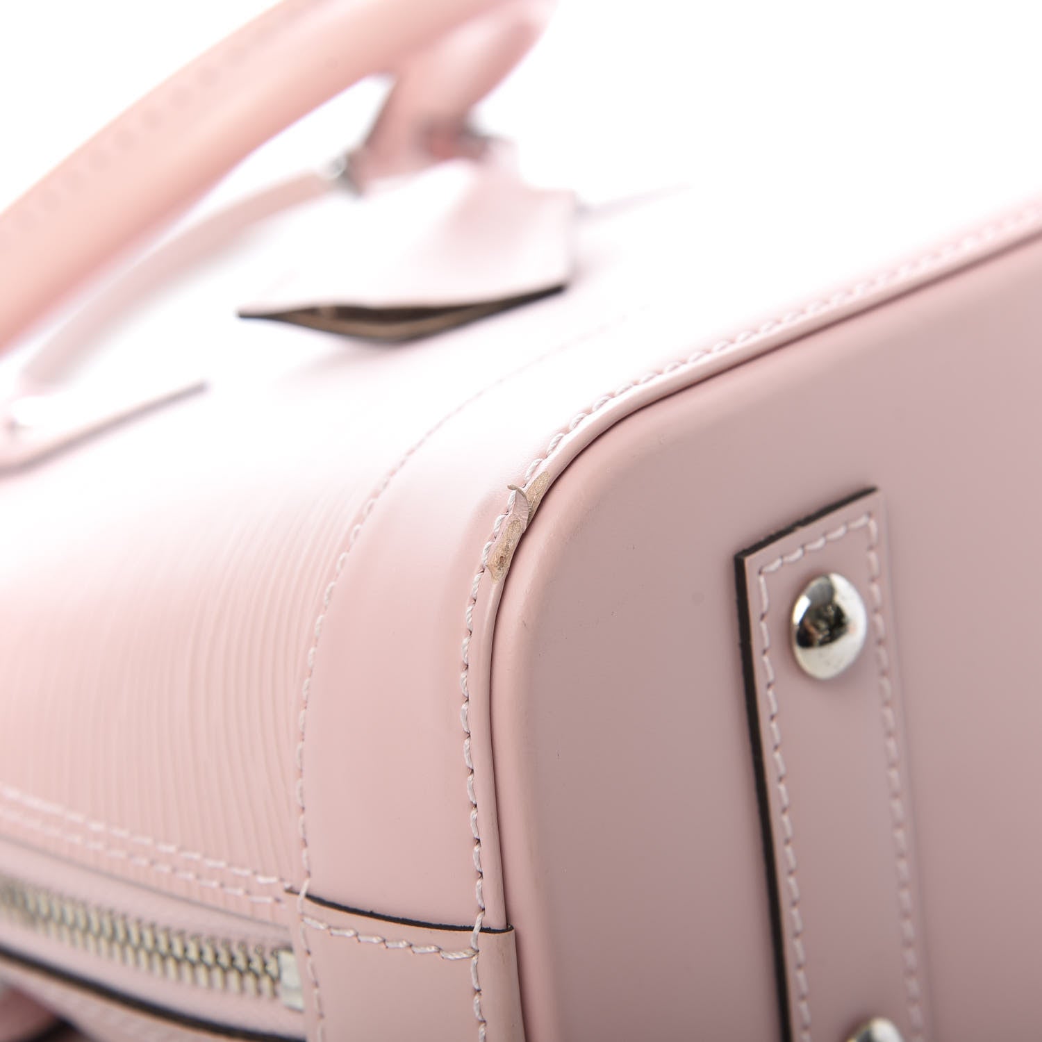 Louis Vuitton Epi Alma BB Rose Ballerine 9 of 9