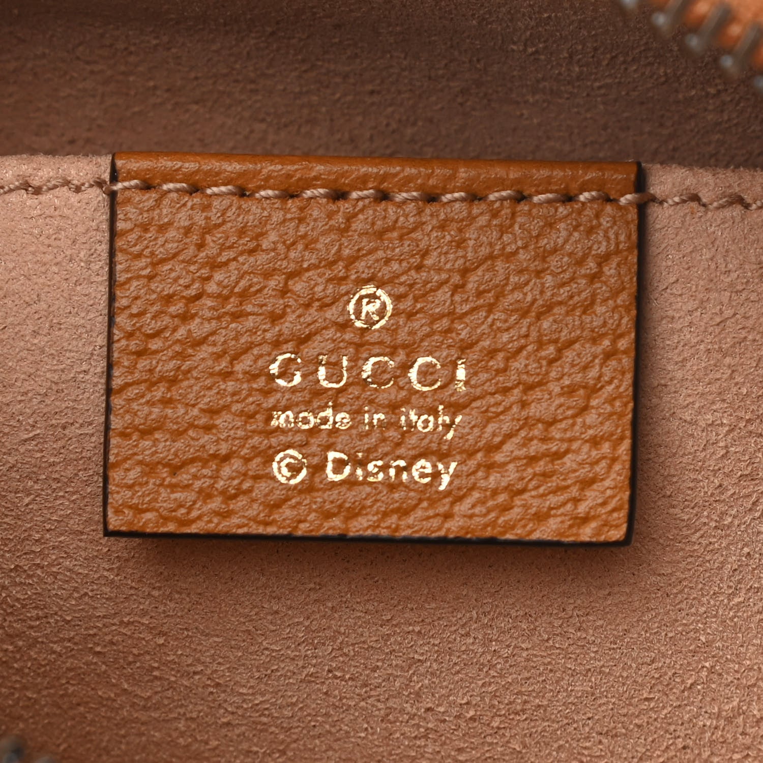 Gucci X DISNEY Mini Vintage GG Supreme Monogram Mickey Mouse Shoulder Bag Beige Vintage Sun Oil 6 of 9