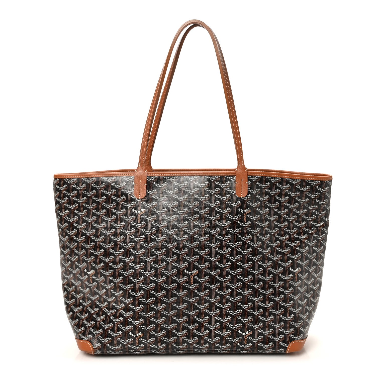Goyard Goyardine Artois MM Black Gold 1 of 9