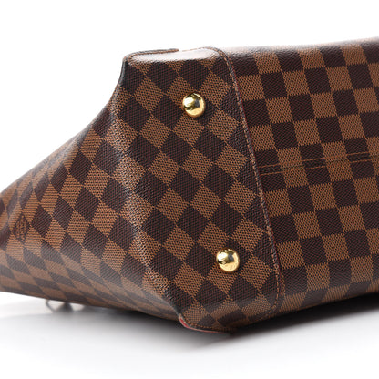 Louis Vuitton Damier Ebene Caissa Tote MM Cherry 6 of 10