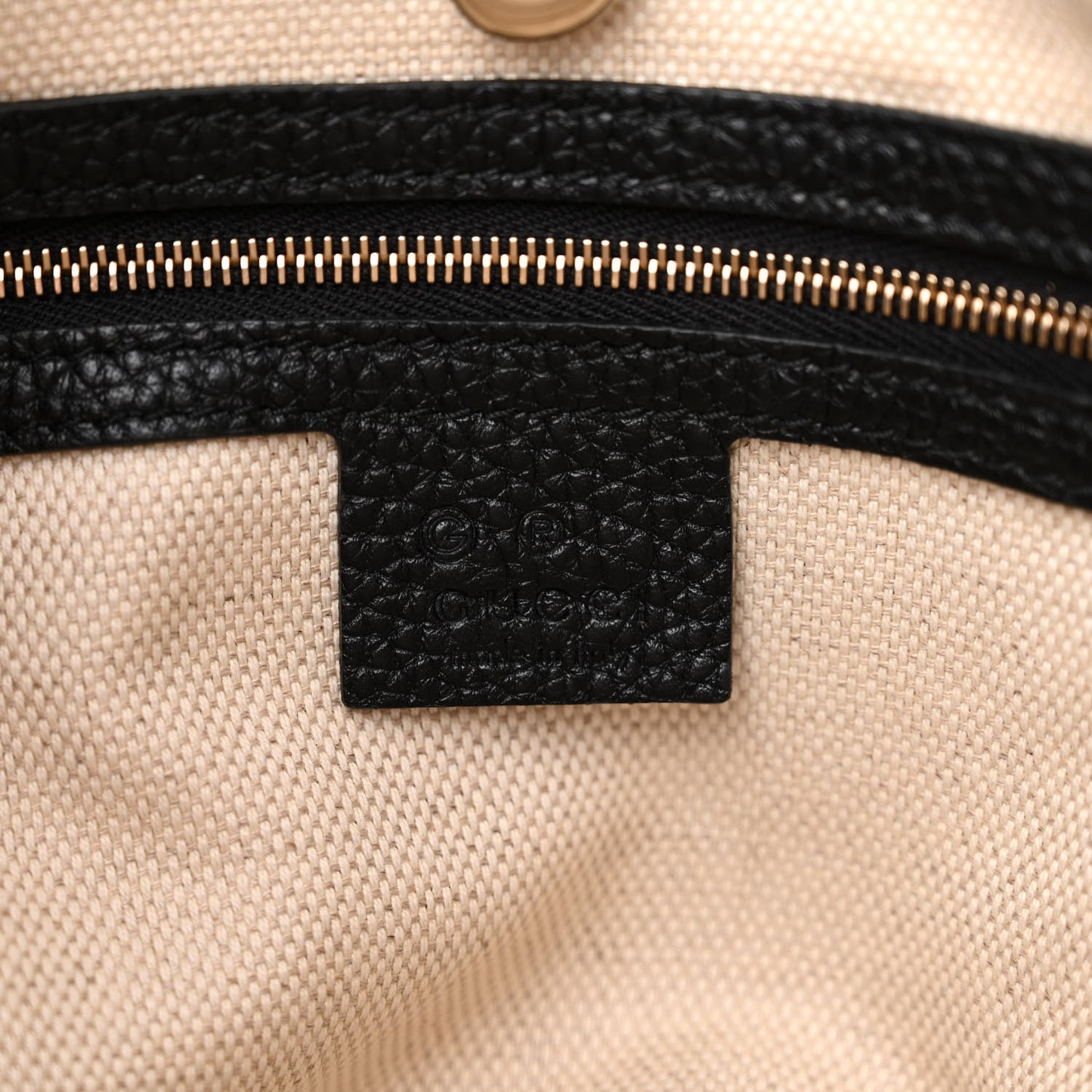 Pebbled Calfskin Medium Soho Chain Shoulder Bag Black