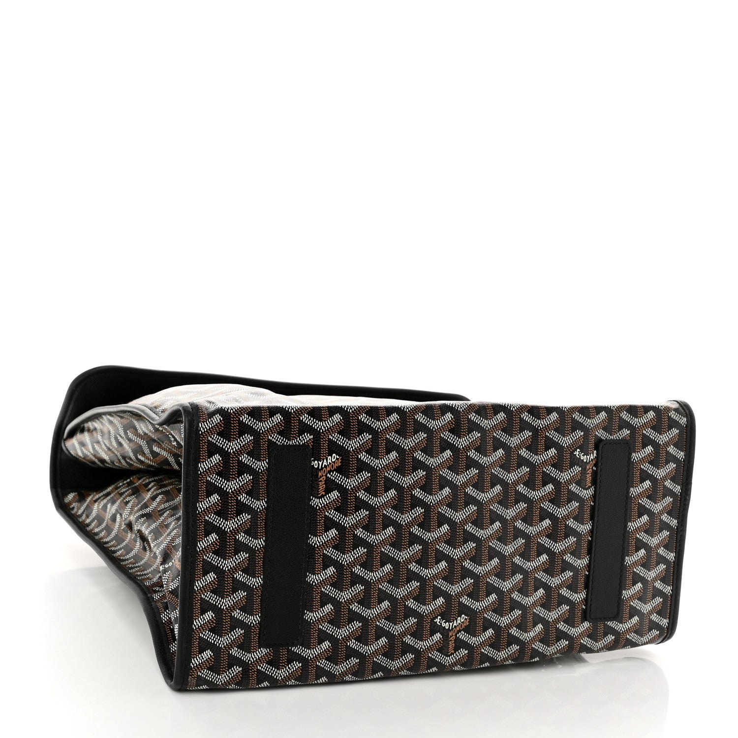 Goyard Goyardine Saint Leger Soft Briefcase Backpack Black 3 of 8