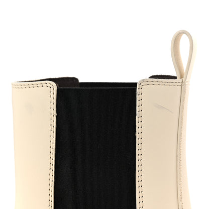 Bottega Veneta Military Calfskin Cliff Boots 40 Sea Salt 9 of 10