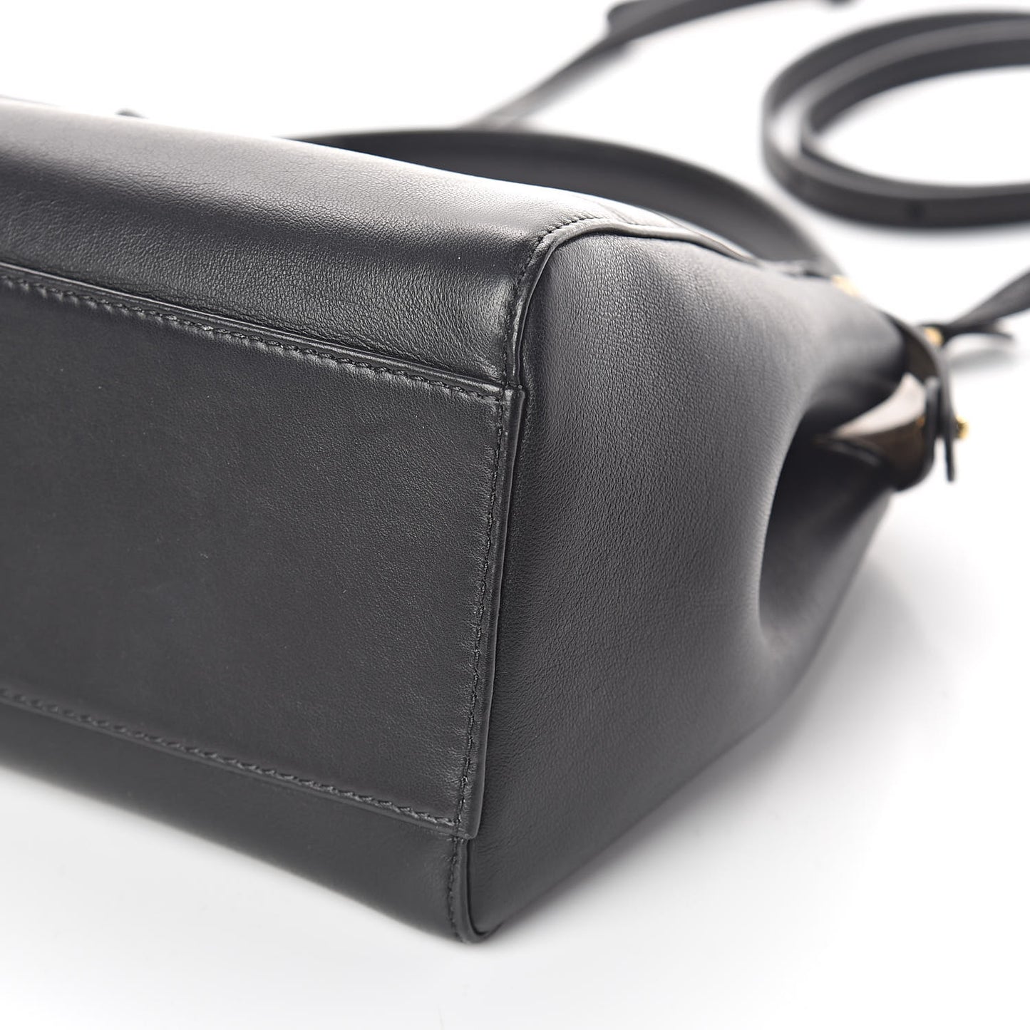 Nappa Mini Peekaboo Iconic Satchel Black