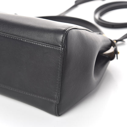 Fendi Nappa Mini Peekaboo Iconic Satchel Black 10 of 10
