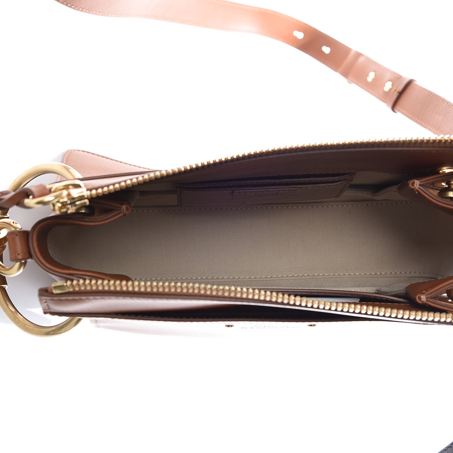 Chloe Calfskin Suede Small Roy Bag Caramel 6 of 10