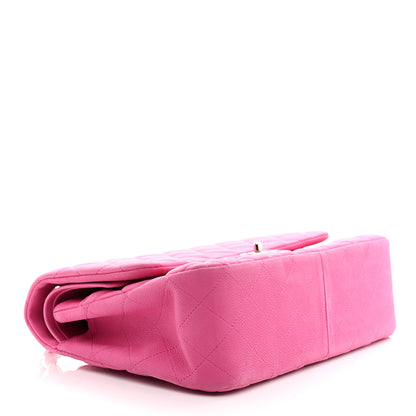 Chanel Iridescent Caviar Quilted Jumbo Double Flap Pink 4 of 10