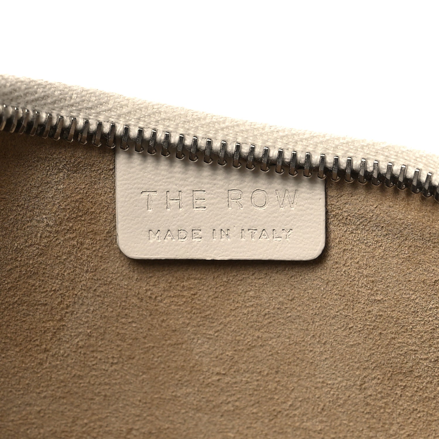 The Row Smooth Calfskin Half Moon Shoulder Bag New Ivory 6 of 9