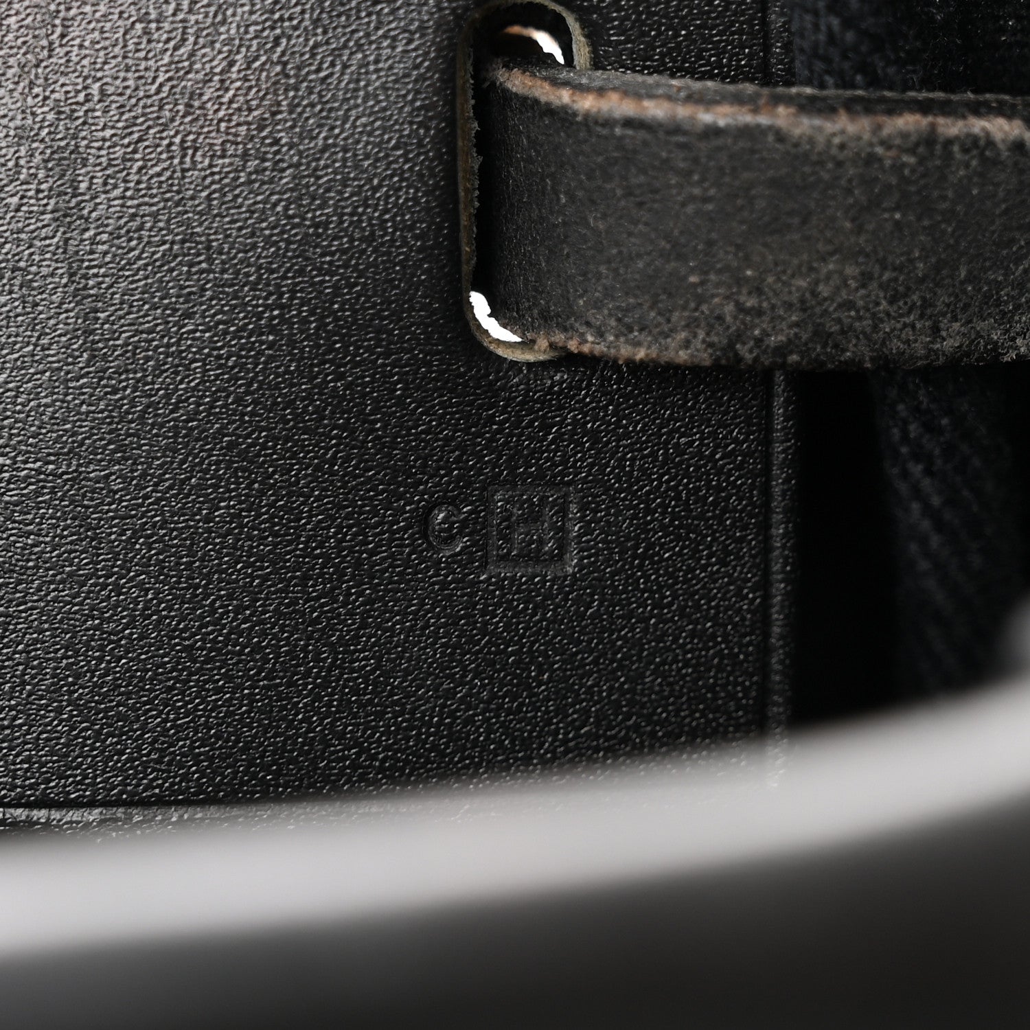 Hermes Toile Vache Hunter Herbag Cabas Black 8 of 14